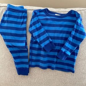 Hanna Andersson Blue stripe pajamas